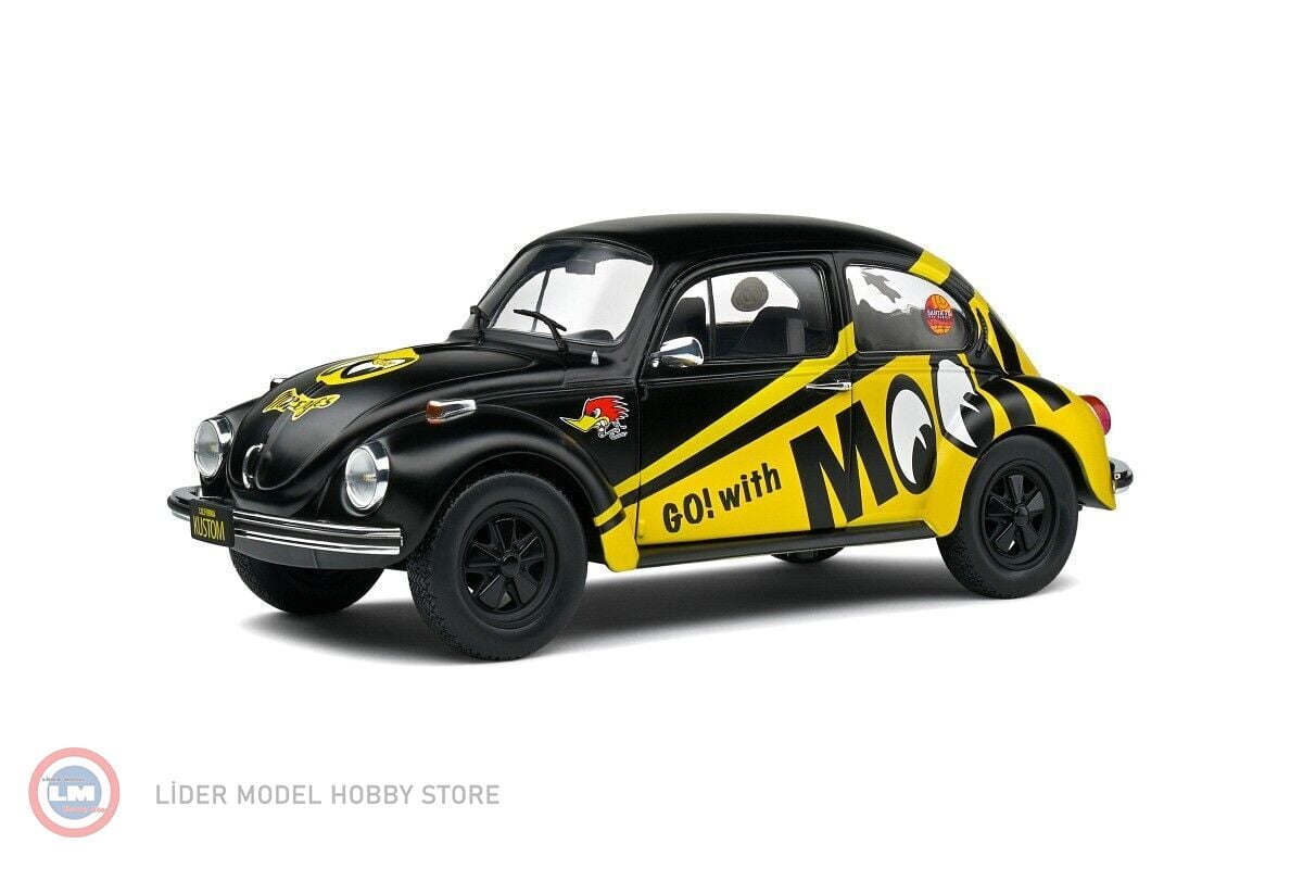 1:18 Solido 1974 Volkswagen Beetle 1303 Go! With Moon