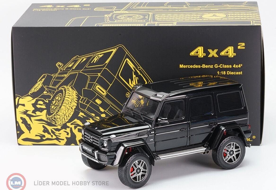 1:18 Almost Real Mercedes Benz G500 4x4² Black