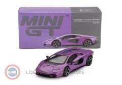 1:64 Mini GT LAMBORGHINI Countach LPI 800-4 Viola 30th