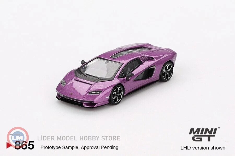 1:64 Mini GT LAMBORGHINI Countach LPI 800-4 Viola 30th