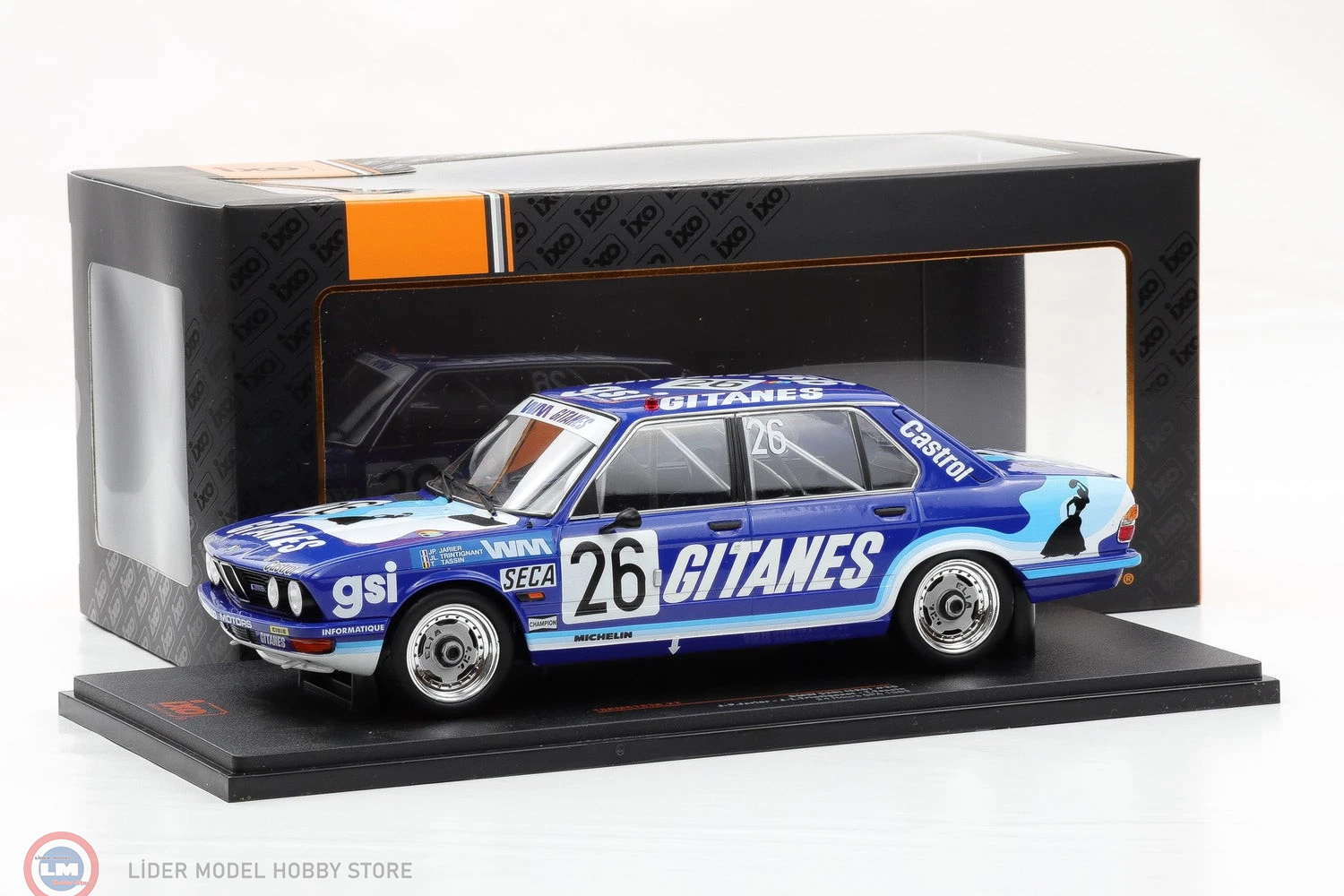 1:18 IXO BMW 528i (E28) - Spa 1982 - #26 - J-P.Jarier, J-L.Trintignant, T.Tassin