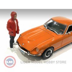 1:18  American Diorama '' Car Meet '' Figür IV 76292