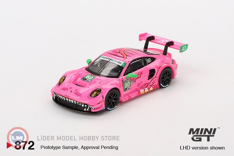 1:64 Mini GT 2023 Porsche 11 GT3 R AO Racing #80