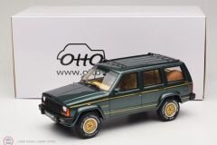 1:18 OTTO 1995 Jeep Cherokee XJ Limited Hunter Green