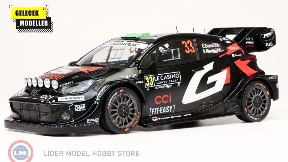1:18 IXO Toyota GR Yaris Rally1 #33 WRC, Rally Monte Carlo, 2025