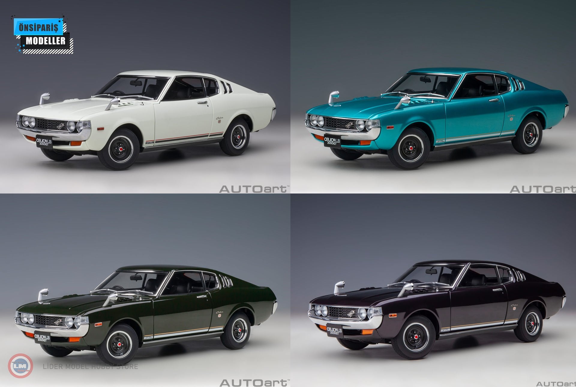 1:18 1973 Toyota Celica Liftback 2000GT (RA25)