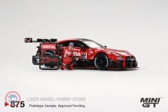 1:64 Mini GT 2023 Nissan GT-R (R35) TEAM MOTUL AUTECH #23 + Figür