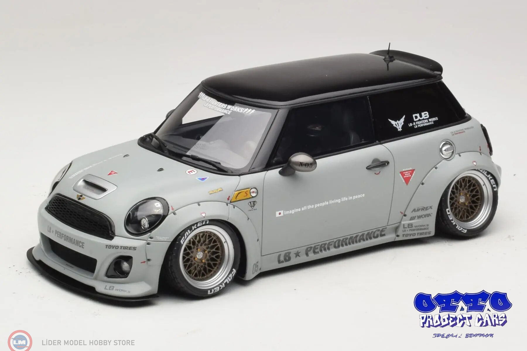 1:18 OTTO 2015 Mini Cooper R56 LB Works LB Nation - Project Cars Serisi