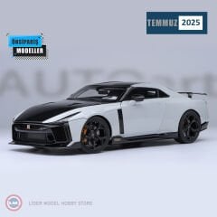 1:18 Autoart Nissan GT-R50 Italdesign Metallic White