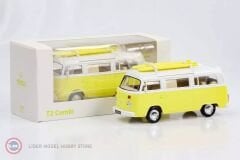 1:43 Norev 1973 Volkswagen Combi T2b Camper Van -  Jet Car / Toys Series