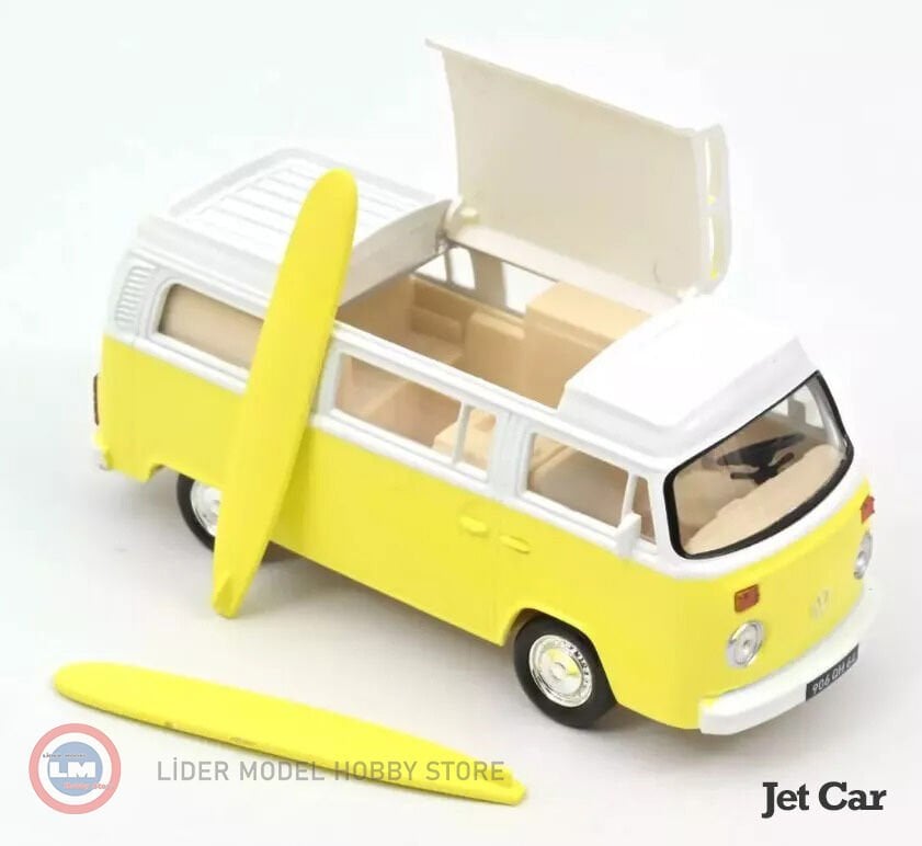 1:43 Norev 1973 Volkswagen Combi T2b Camper Van -  Jet Car / Toys Series