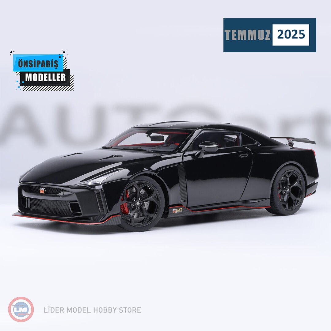 1:18 Autoart Nissan GT-R50 Italdesign Matt Black