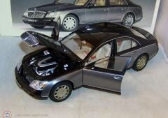 1:18 Autoart Maybach 57 SWB Himalayas Grey Bright Caspian Black