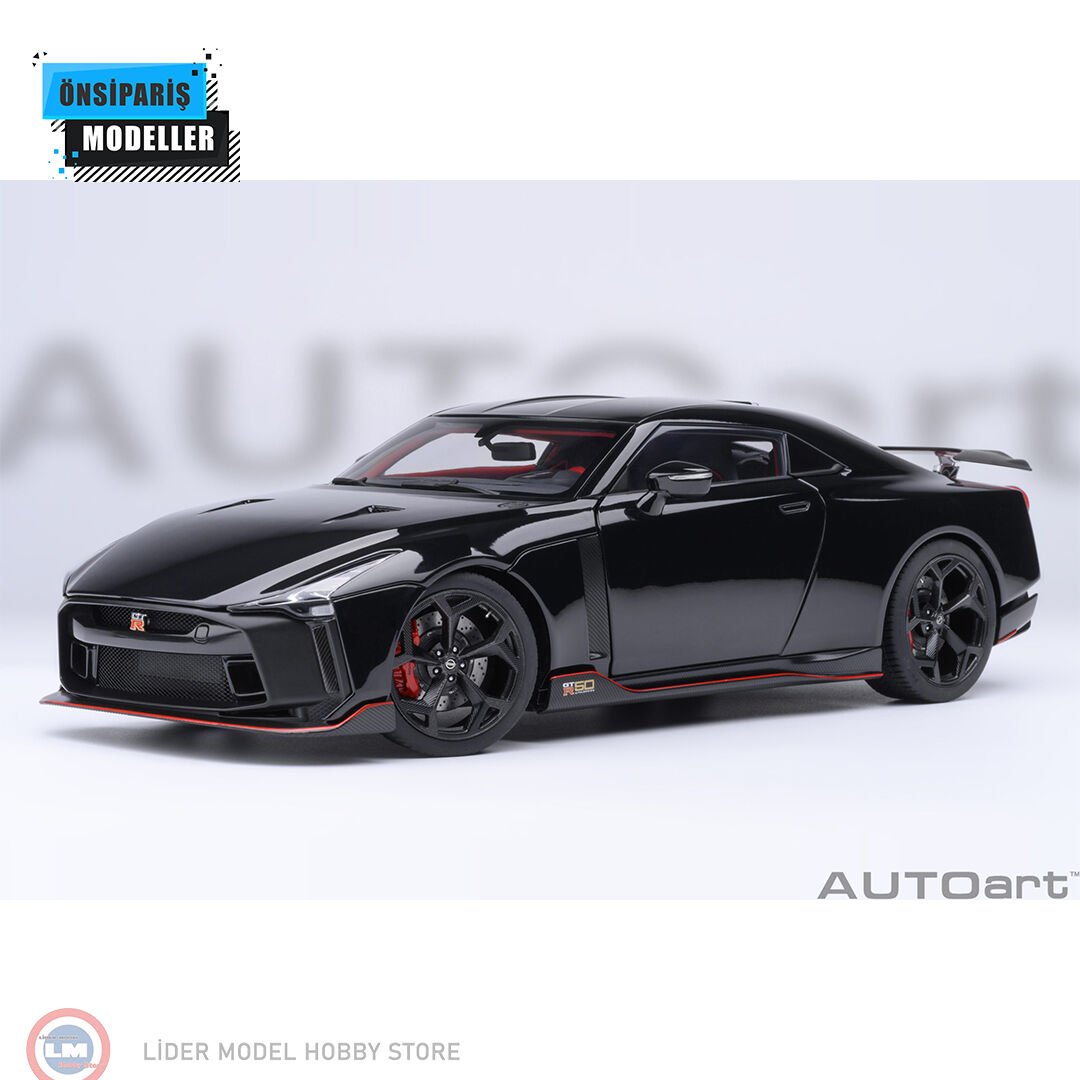 1:18 Autoart Nissan GT-R50 Italdesign Matt Black