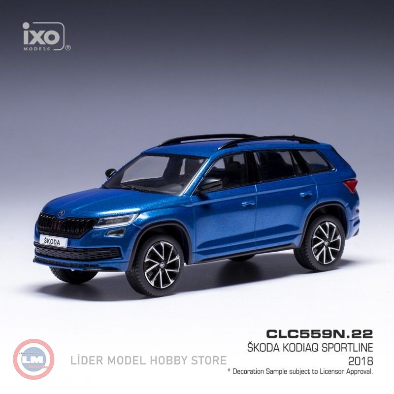 1:43 IXO 2018 Skoda Kodiaq -  Sportline