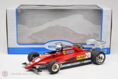 1:18 MCG 1982 Ferrari 126 c2 #28 2nd GP Monaco Formula 1 Didier Pironi