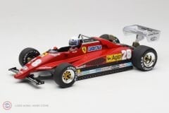 1:18 MCG 1982 Ferrari 126 c2 #28 2nd GP Monaco Formula 1 Didier Pironi