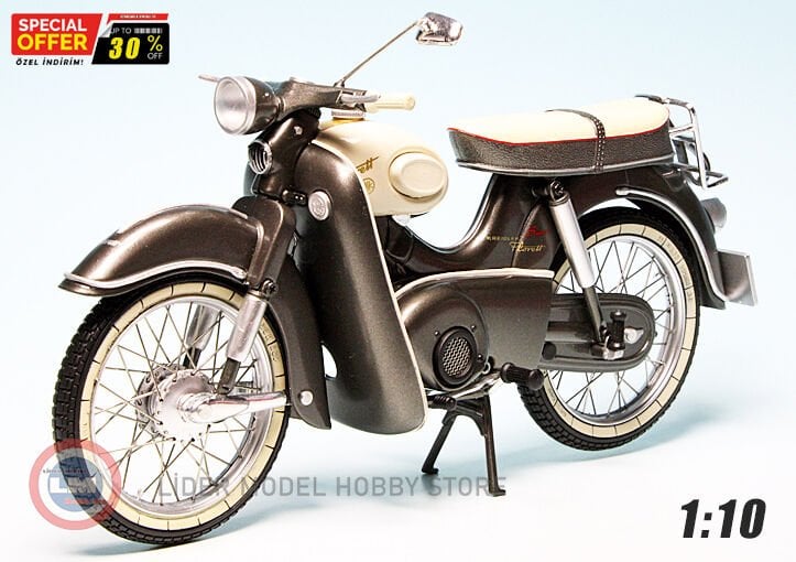 1:10 Schuco 1964 Kreidler Florett Super Motosiklet