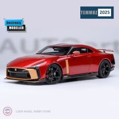 1:18 Autoart Nissan GT-R50 Italdesign Metallic Red Gold