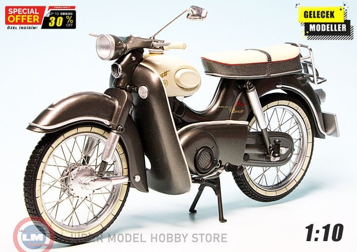 1:10 Schuco 1964 Kreidler Florett Super Motosiklet
