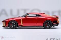 1:18 Autoart Nissan GT-R50 Italdesign Metallic Red Gold