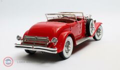 1:18 1930 Duesenberg SJ 2608 L-582 Torpedo Pheaton Walker La Grande-red