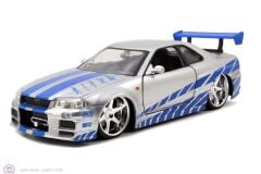 1:24 Jada Brian's NİSSAN Skyline GT-R (R34) 2003 - Fast 2 Furious