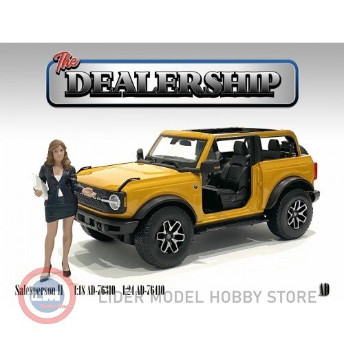 1:18  American Diorama '' The Dealership '' Salesperson II 76310