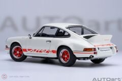 1:18 Autoart 1973 Porsche 911 Carrera 2.7 RS (Grand Prix white/red stripes)