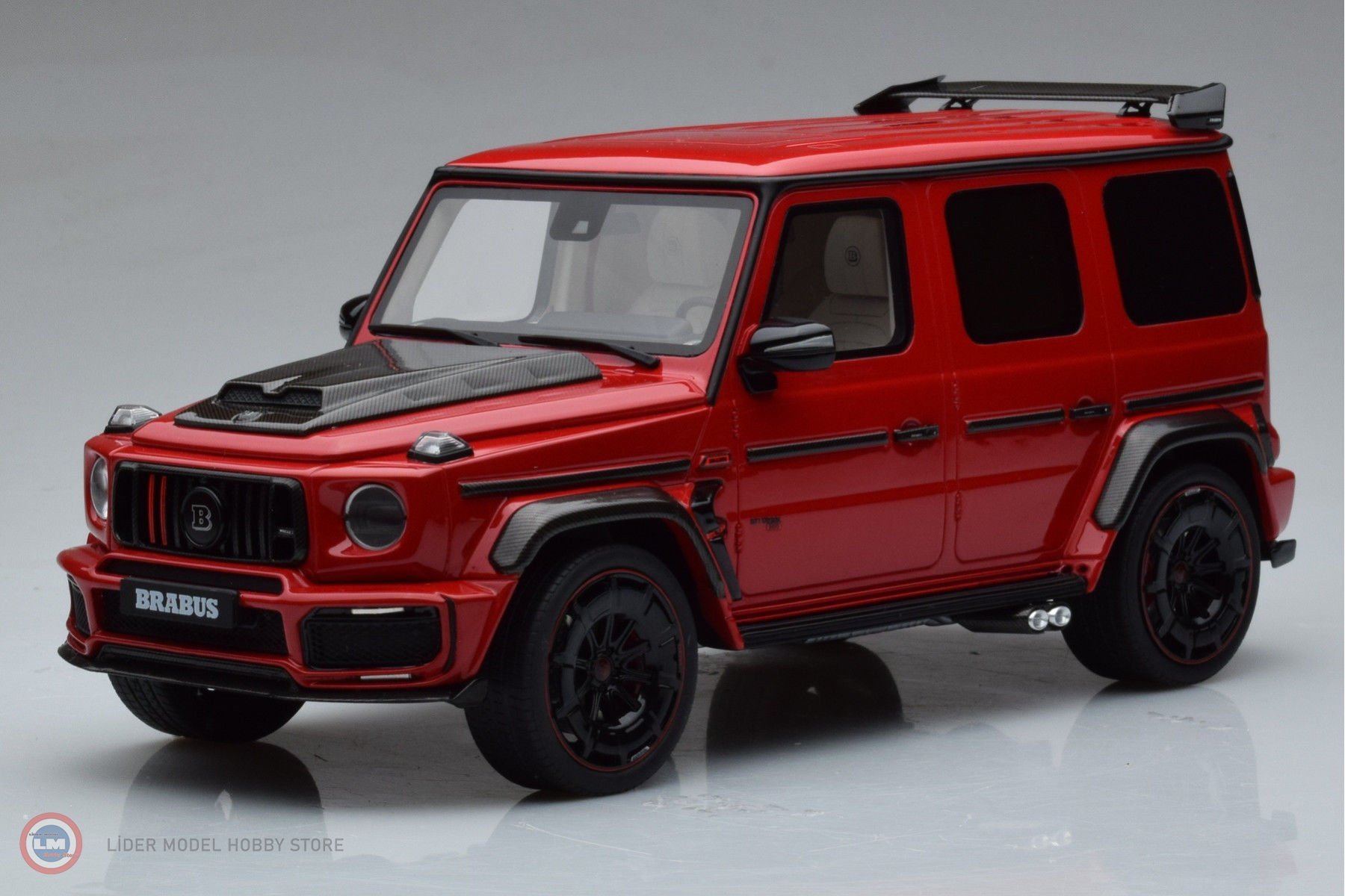 1:18  2022 Mercedes Benz Brabus G900 Rocket Edition Jupiter Red