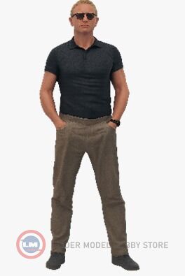 1:18 Atlantic Diorama Erkek Figürü Daniel 18035