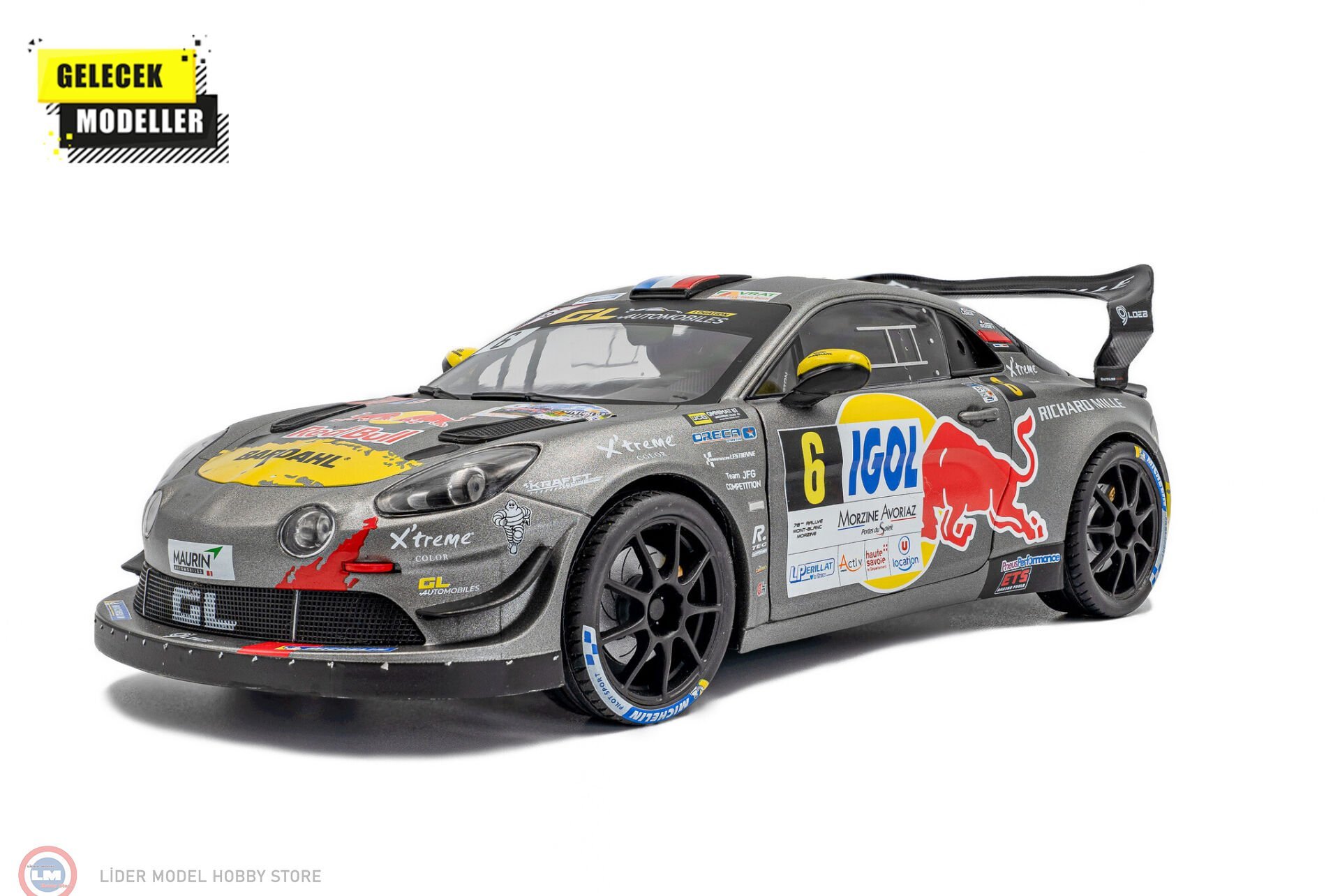 1:18 Solido Renault Alpine A110 RGT #6 - Rallye Du Mont Blanc 2024