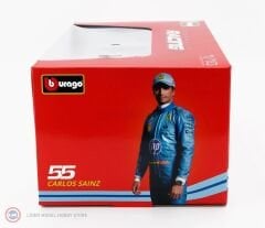 1:18 Burago 2024 Ferrari F1 SF-24 TEAM SCUDERIA #55 5th MIAMI