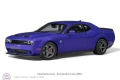 1:18 Autoart 2023 Dodge Challenger SRT Superstock (Plum Crazy)