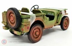 1:18 1944 Jeep Willys Askeri Araç Kirli Versiyon