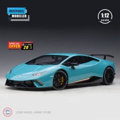 1:12 2017 Lamborghini Huracan Performante (Blu Glauco)