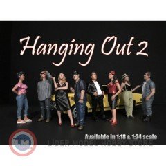 1:18 American Diorama '' Hanging Out 2 '' Frank 38181