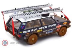 1:18 ALMOST REAL 1971 Land Rover THE BRITISH TRANS-AMERICAS EXPEDITION