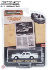 1:64 1980 Chevrolet Impala 9C1 Police