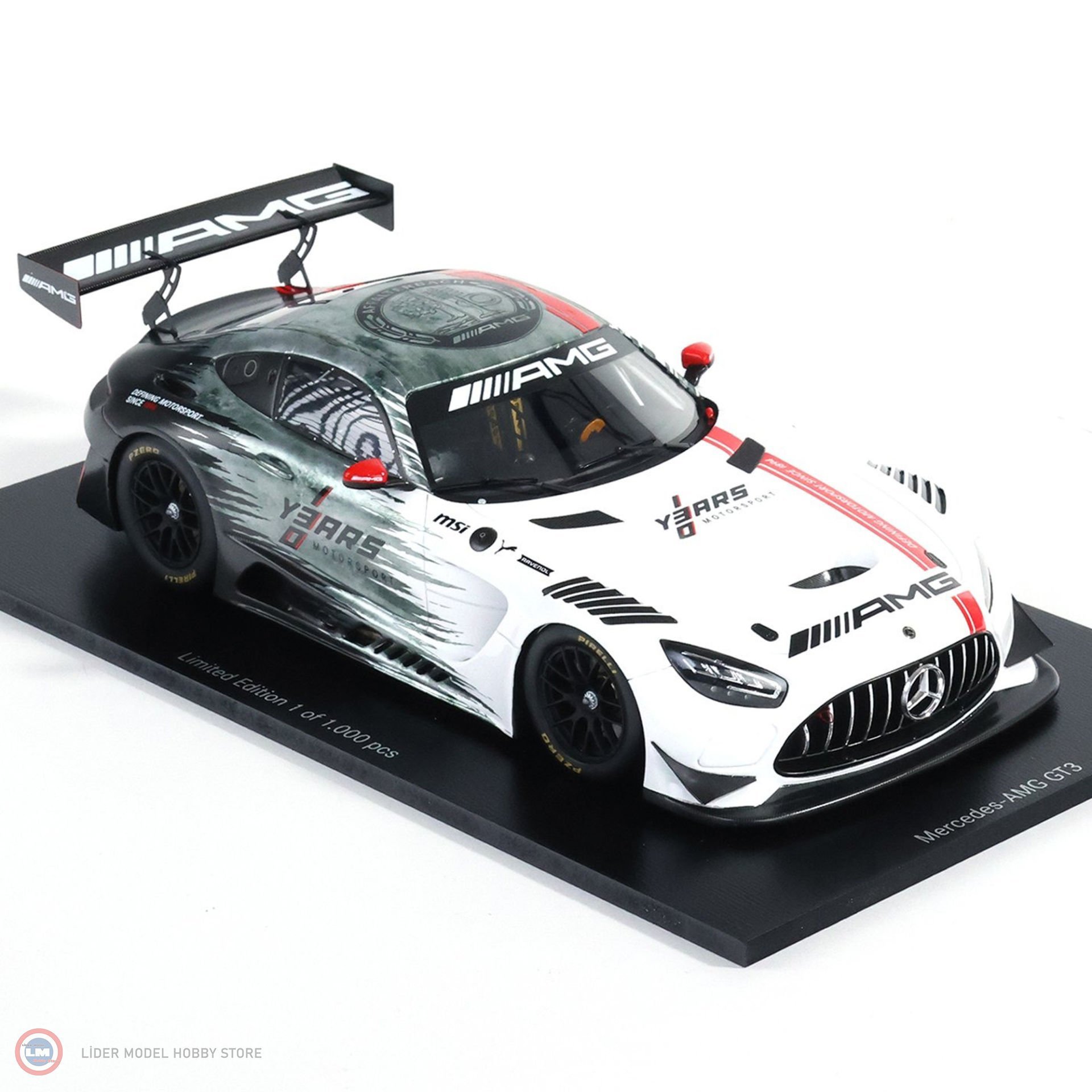 1:18 Mercedes Benz AMG GT3 C190 Celebrating 130 Years of Motorsport Limited