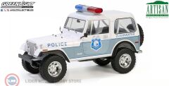 1:18 Greenlight 1982 Jeep CJ-7 Clearwater Florida Police Department