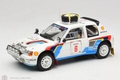 1:18 OTTO 1985 Peugeot 205 T16  #6 Rally Safari