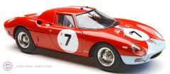 1:18 CMC 1964 Ferrari 250 LM #7 Chassis 5895, Hill/Bonnier, RHD 1500 Limitli Üretim
