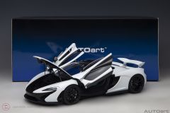 1:18 2013 McLaren P1 76066 (Alaskan Diamond White)
