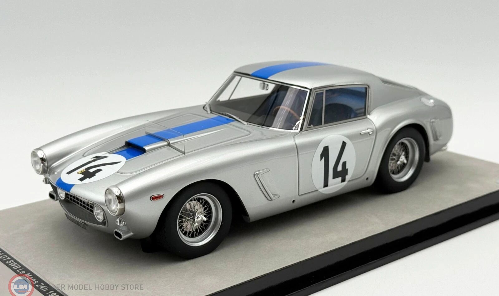 1:18 Tecnomodel Ferrari 250 GT SWB Le Mans 24h 1961 #14