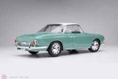 1:18 Norev 1961 Volkswagen Karmann Ghia Typ 34 - Pazific green  white top