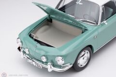 1:18 Norev 1961 Volkswagen Karmann Ghia Typ 34 - Pazific green  white top