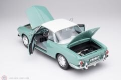 1:18 Norev 1961 Volkswagen Karmann Ghia Typ 34 - Pazific green  white top