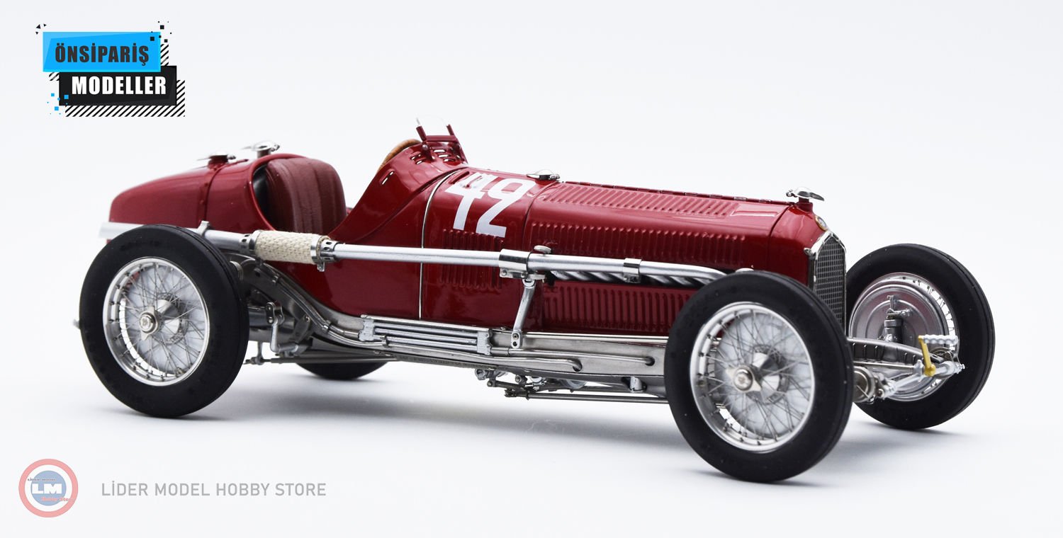 1:18 1933 Alfa Romeo P3 Chiron #42 Gewinner GP Marseille