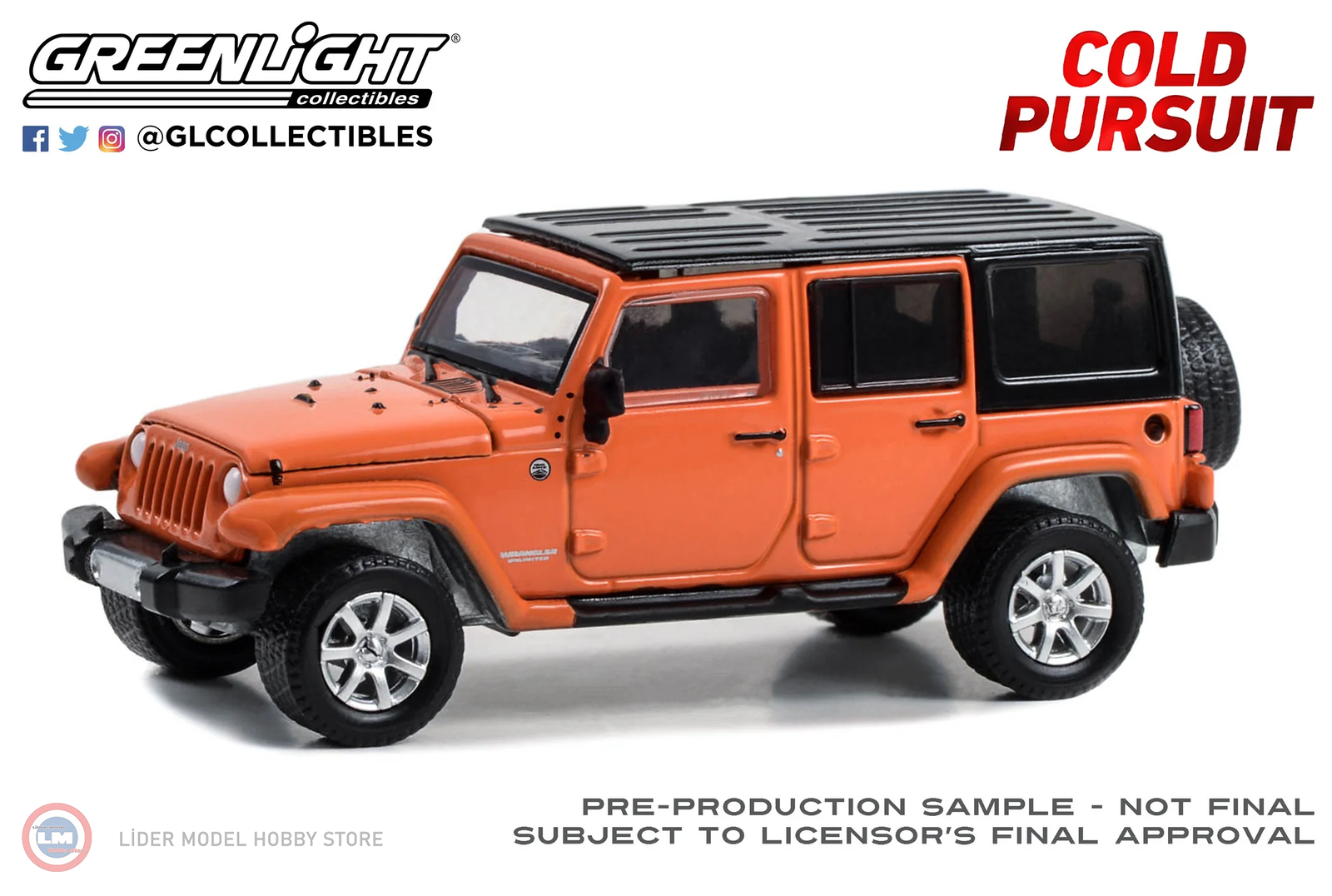 1:64 2010 Jeep Wrangler Unlimited - Cold Pursuit